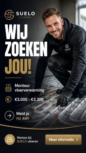 Voorbeeld vacature-advertentie op social media